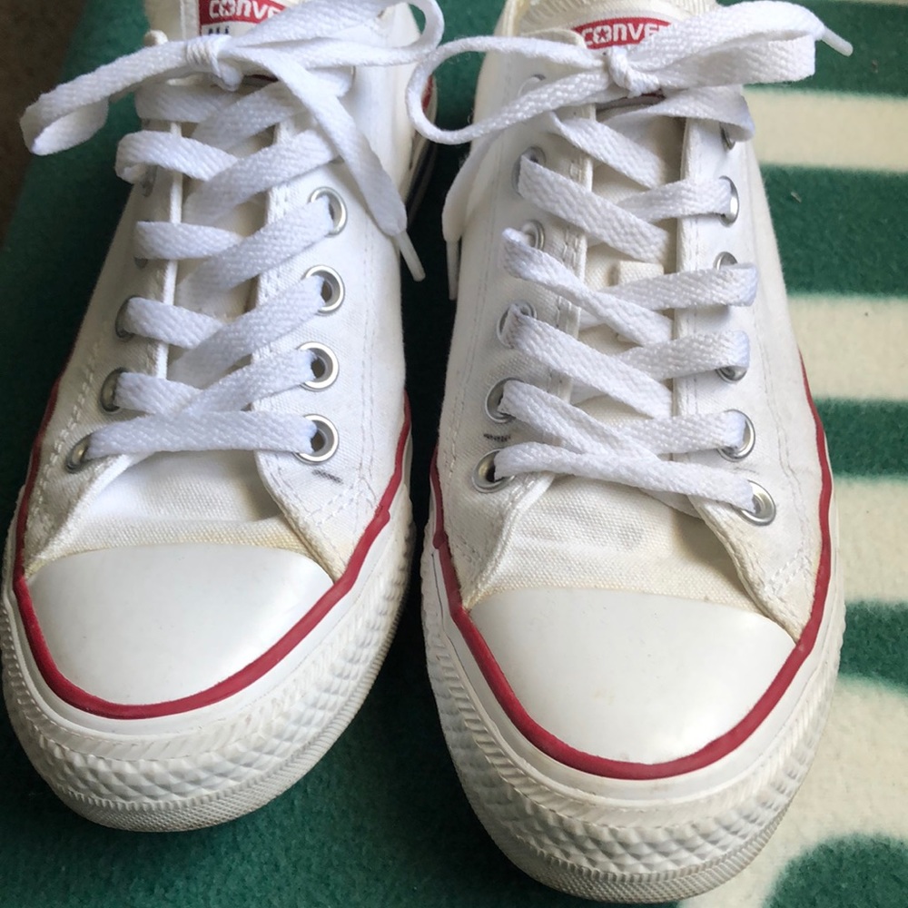 CONVERSE ALL STAR WHITE CLASSIC tennis shoes 8